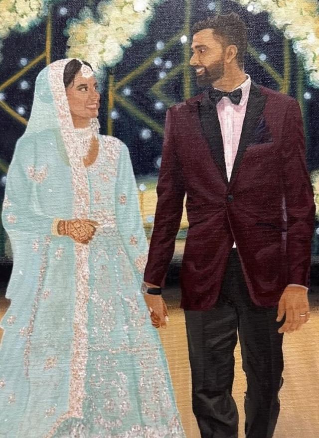 August in every brush - Live Wedding Painter - 3