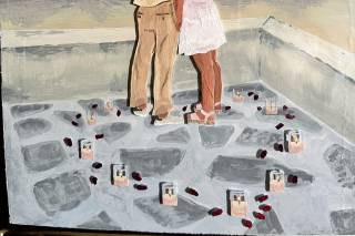 August in every brush - Live Wedding Painter - 1