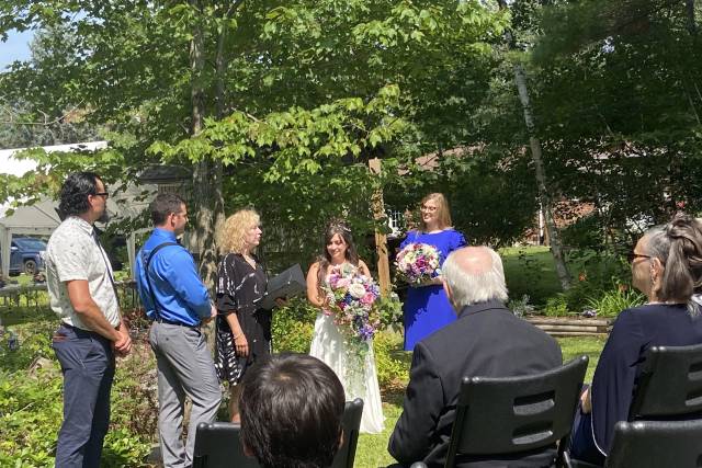Tracy Biggar, Wedding Officiant 3
