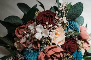 Prairie Chic Designs - Wood Florals - 12