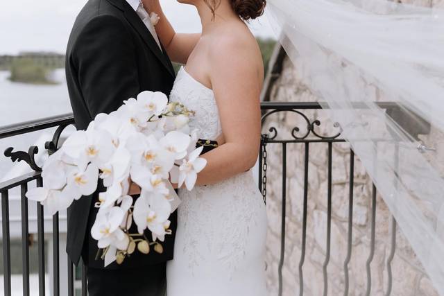 Brilliant bridal hairstyle 3