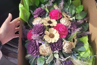 Prairie Chic Designs - Wood Florals - 7