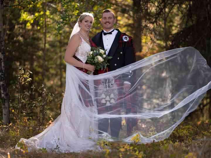 wedding dresses red deer