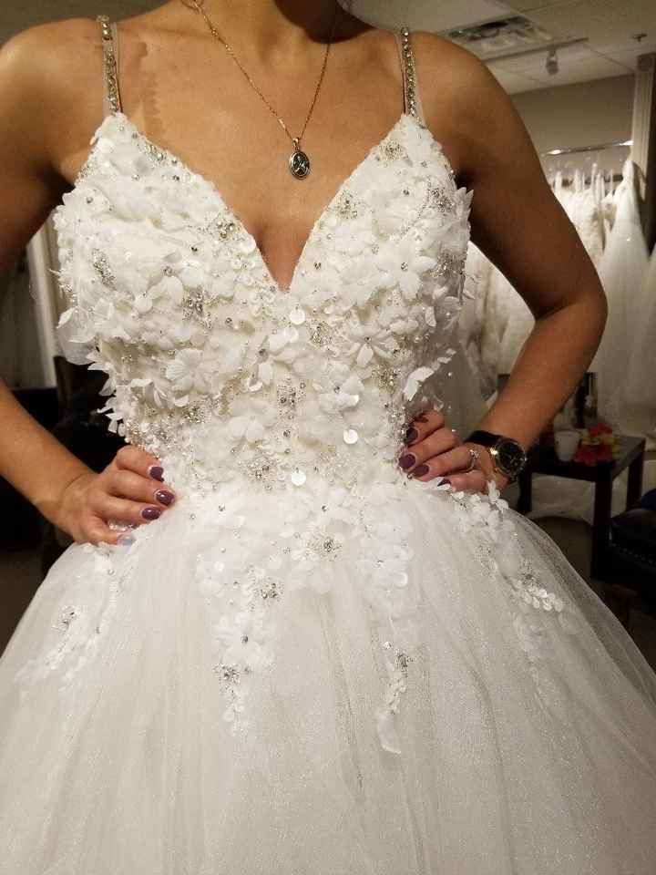 Dress details close-up