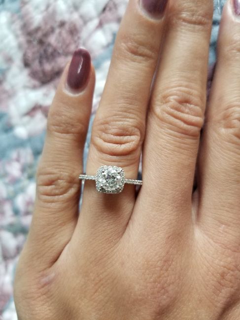 Show off your ring style and setting 6