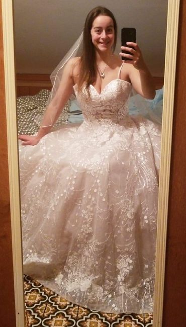 Dress has arrived, now to choose the jewelry! 3