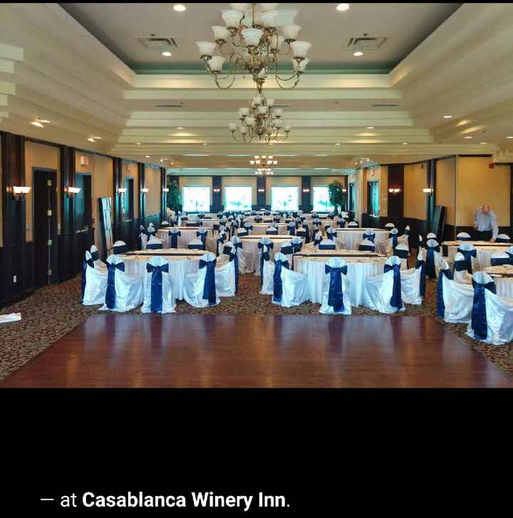 The venue and catering. Check? - 1
