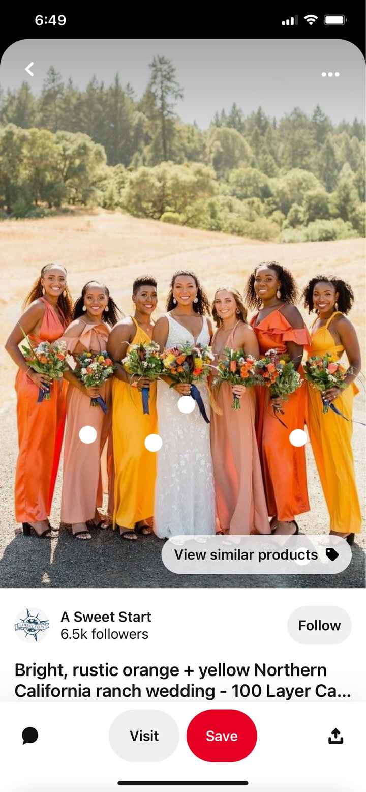What color looks great with Orange?? - 2