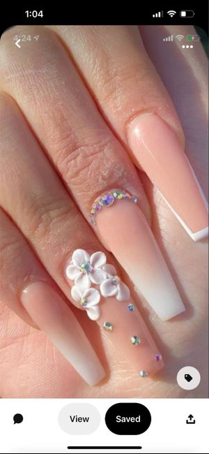 Wedding nails 8