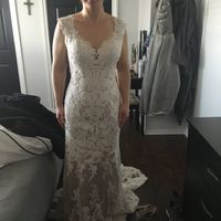 What do you love most about your wedding dress? - 1