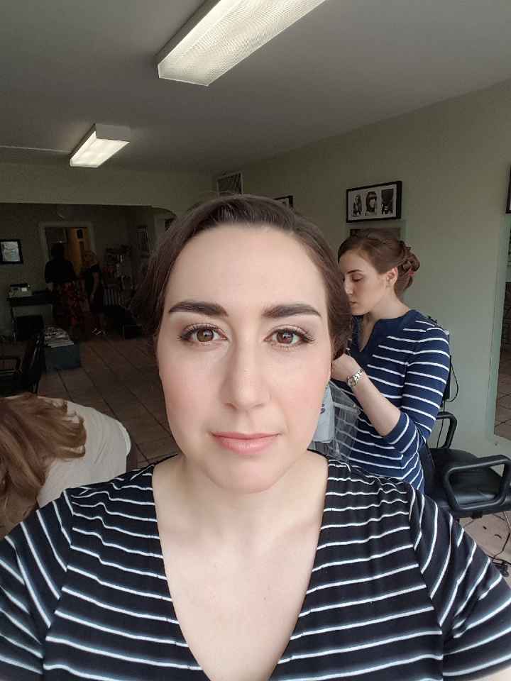 Second hair and makeup trials - 1