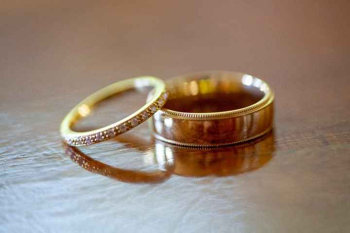 Wedding Bands (preferably micro pave) - 1