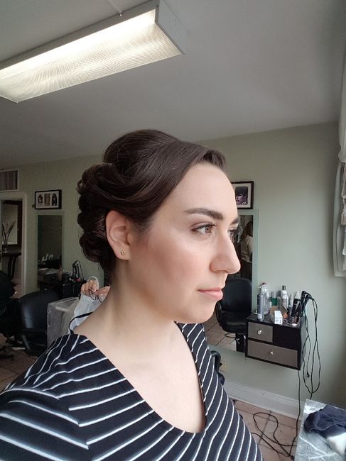 Second hair and makeup trials 2