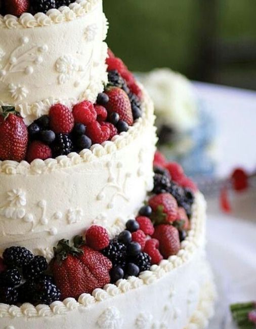 Cake - White or Colourful? 3