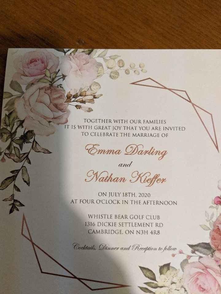 Invitations - 1