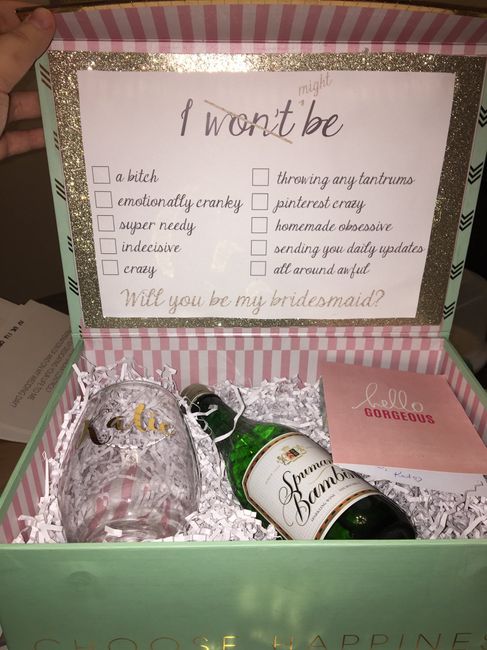 Into It or Over It: Wedding Party Proposals? 1