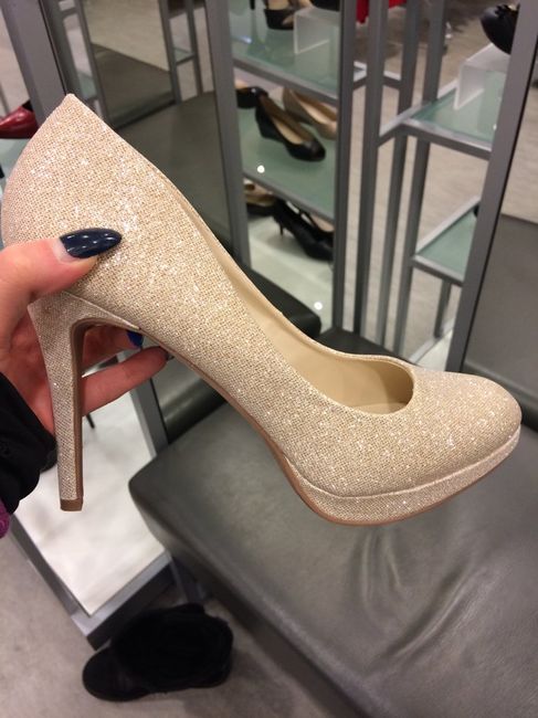 Comfortable vs elegant bride:  Shoes - 1