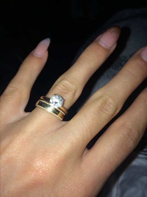 Engagement rings, haven't seen any posted. - 2