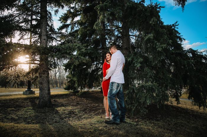 How many outfits for your engagement shoot? - 2