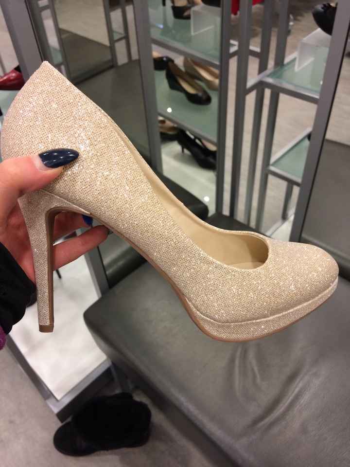 Comfortable vs elegant bride:  Shoes - 1