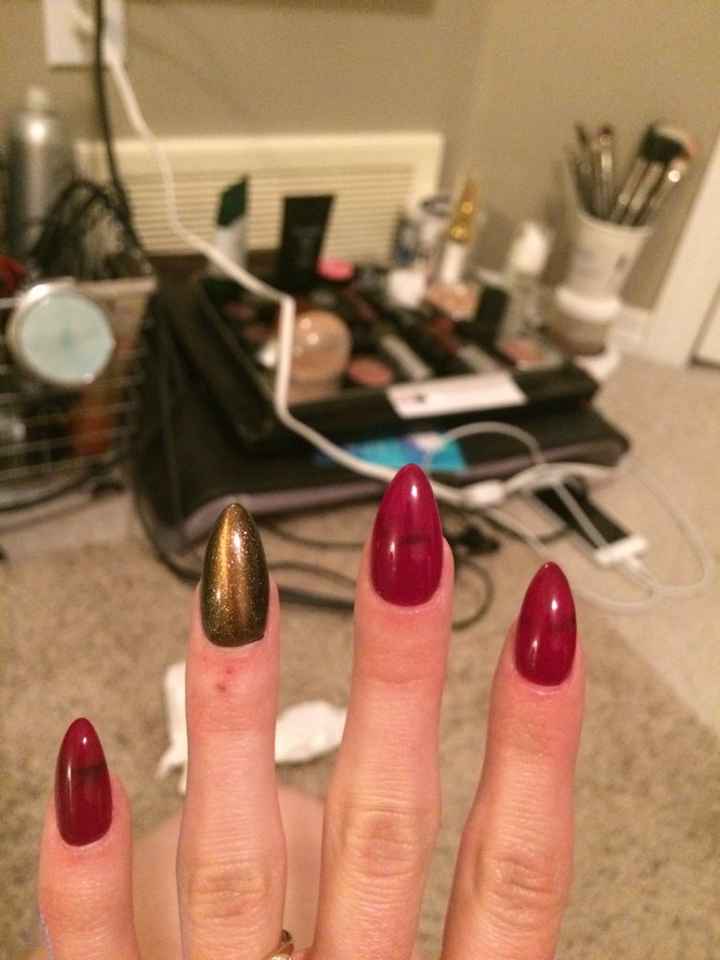 Bridal manicure - 1