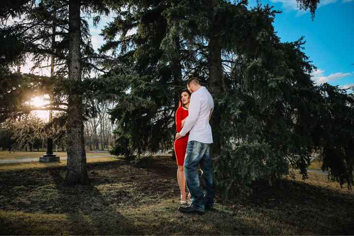 How many outfits for your engagement shoot? - 2