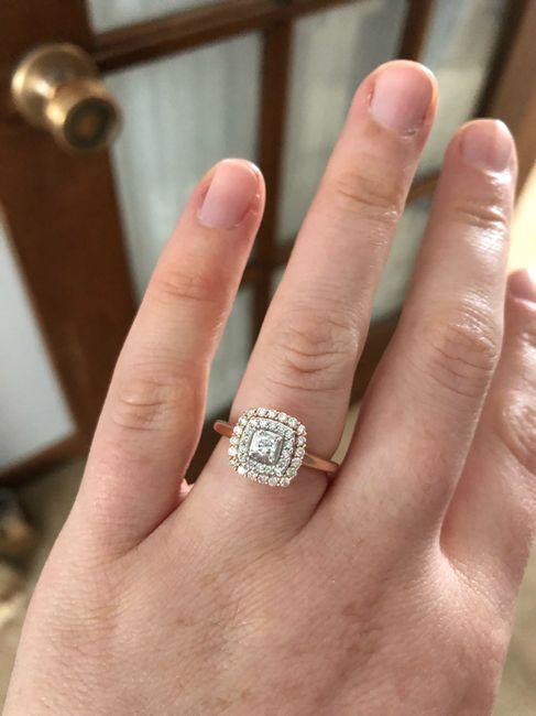 Show off your gemstone engagement rings! 8