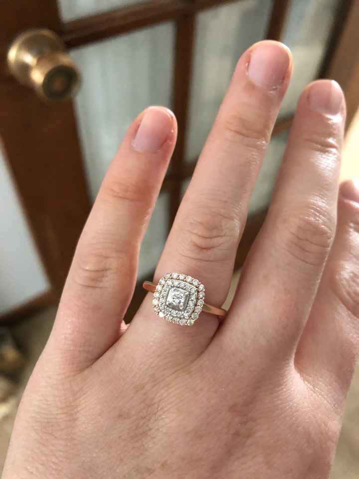 Show off your gemstone engagement rings! - 1