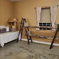Favors/guest book area
