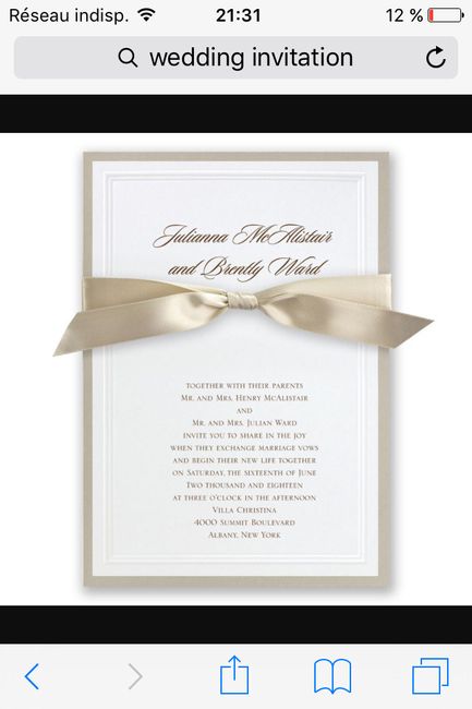 Wedding invitation - 8