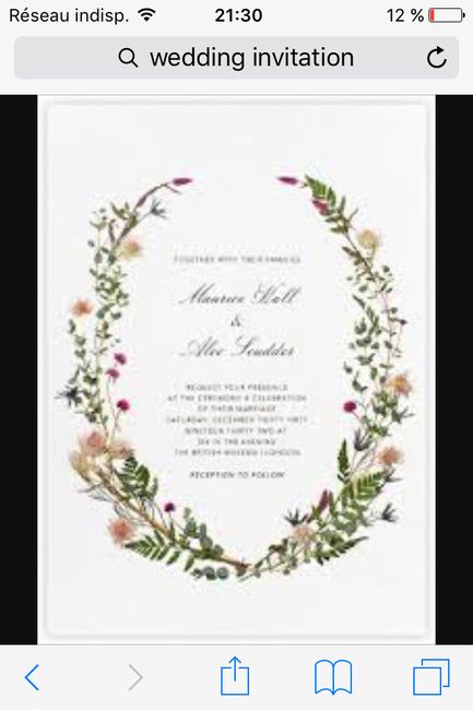 Wedding invitation - 12
