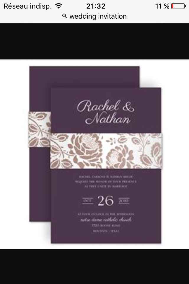 Wedding invitation - 2