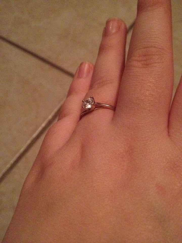Why did he choose this engagement ring? - 1