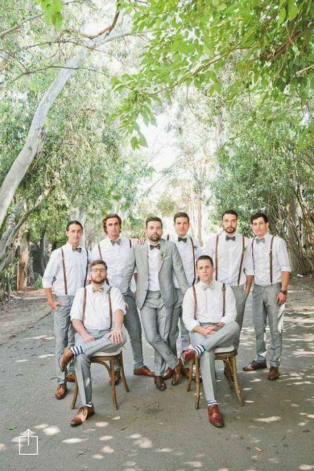 Grooms and groomsmen suits - 11