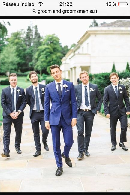 Grooms and groomsmen suits - 9
