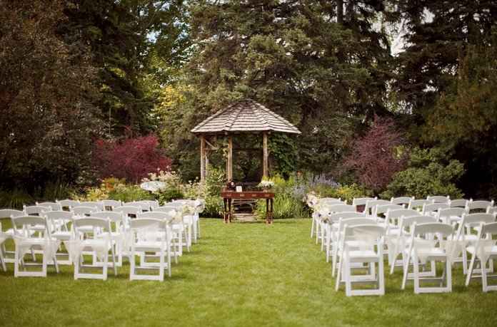 Wedding ceremony location: Reader Rock Garden 
