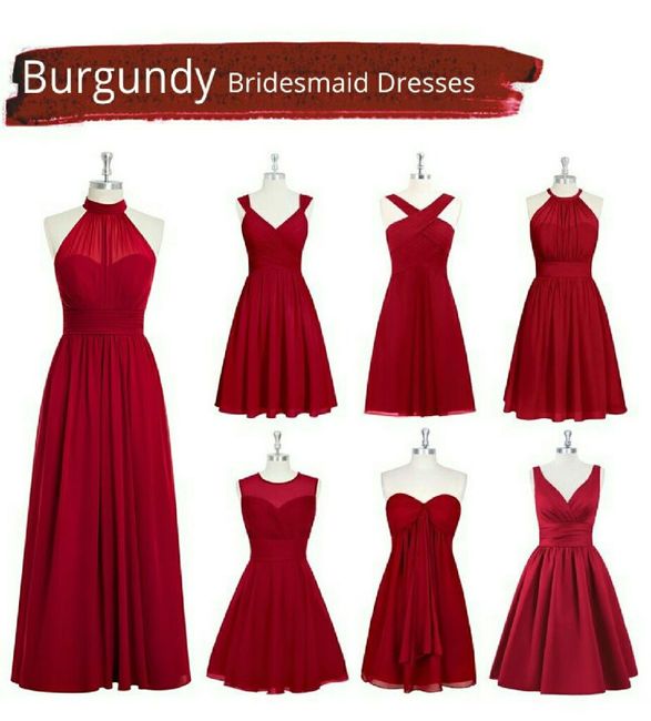 Bridesmaids dresses inspiration - 1