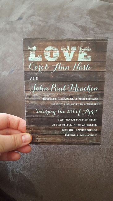 Wedding invitation ideas - 2