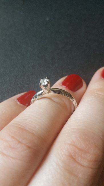 Show off your diamond ring! - 2