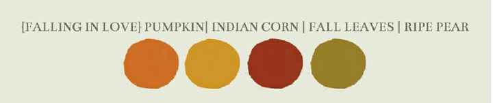 My favourite wedding colours - 2