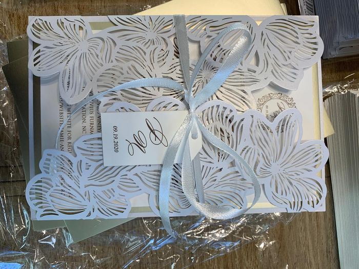 Stylish wedd invitations - 2