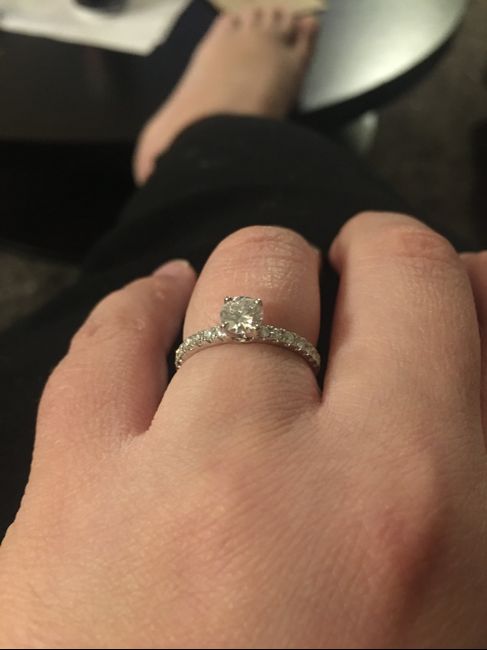 Rings and proposal stories. - 1