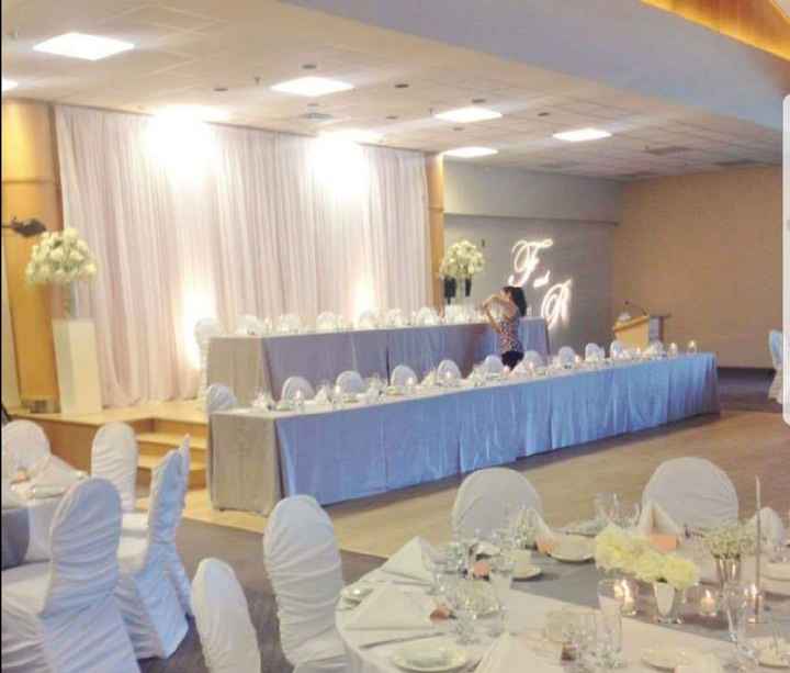 Head table seating - 1