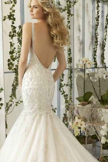 My dress - back
