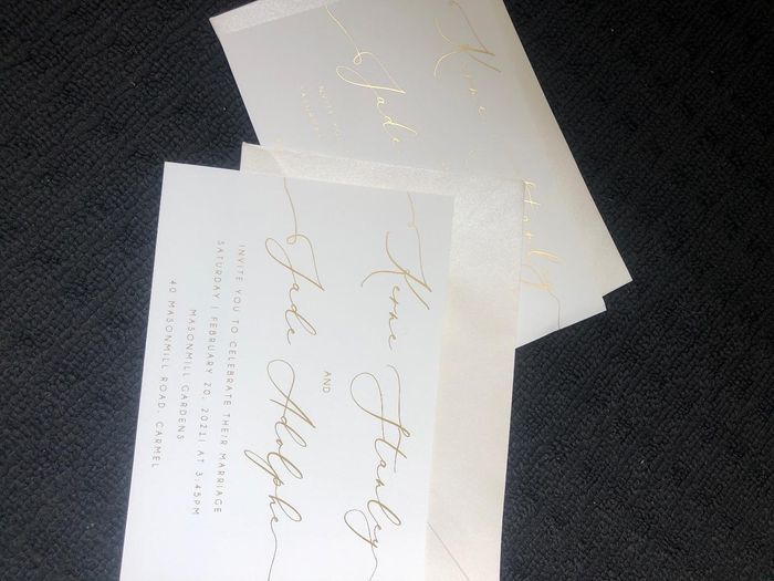 Stylish wedd invitations - 1