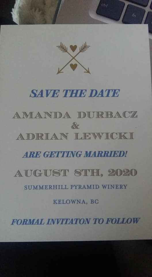 Show me your wedding invitation! - 1