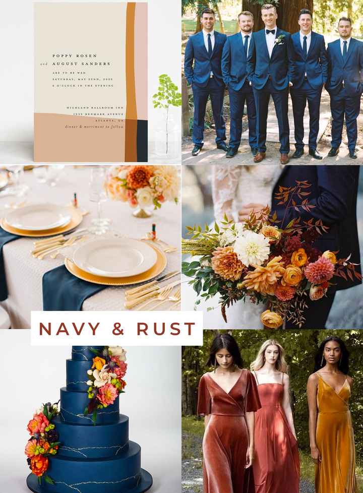 Suit colour for a fall themed wedding? - 1