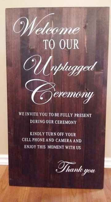 Wording for Unplugged Ceremony - 1