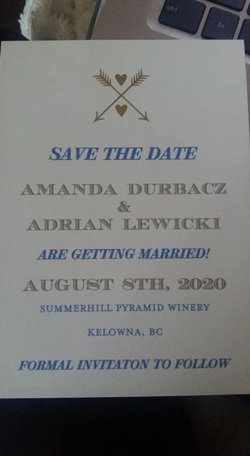 Show me your wedding invitation! 6