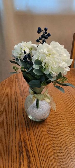 Real vs Faux Flowers for Centrepieces 1